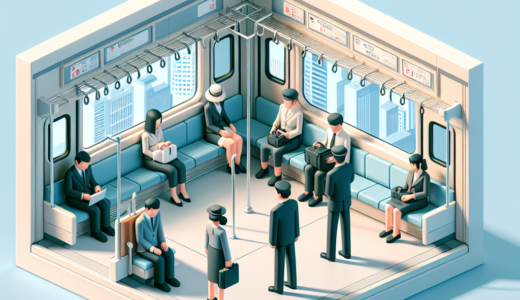 Train etiquette in Japan